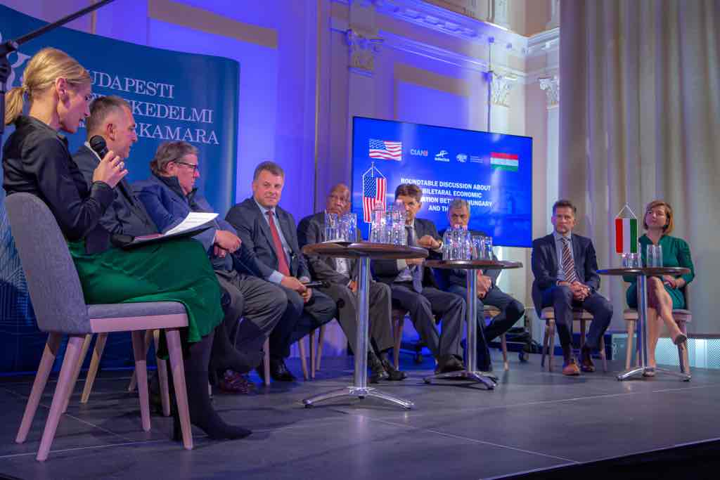 US-Hungarian trade relations continue to growing: CIANJ delegation visited Hungary